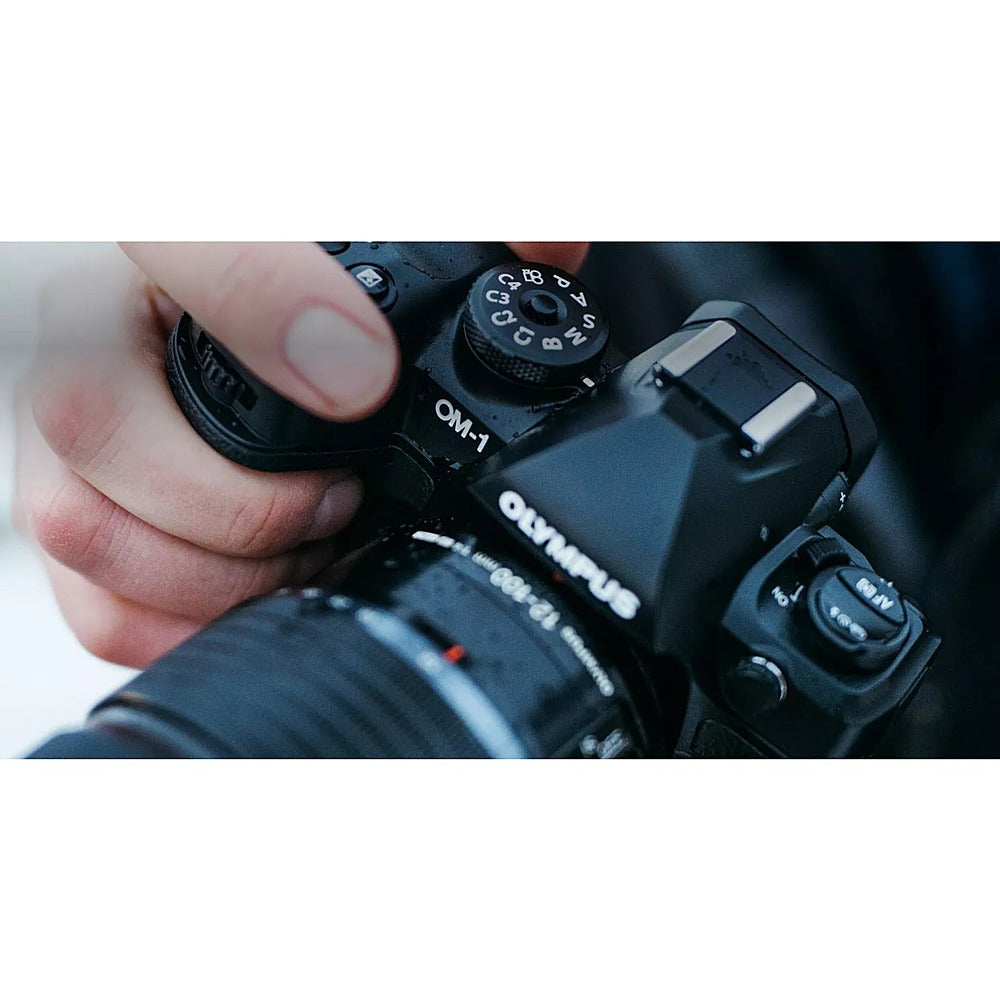 Olympus - OM SYSTEM OM-1 4K Video Mirrorless Camera with Lens - Black_13