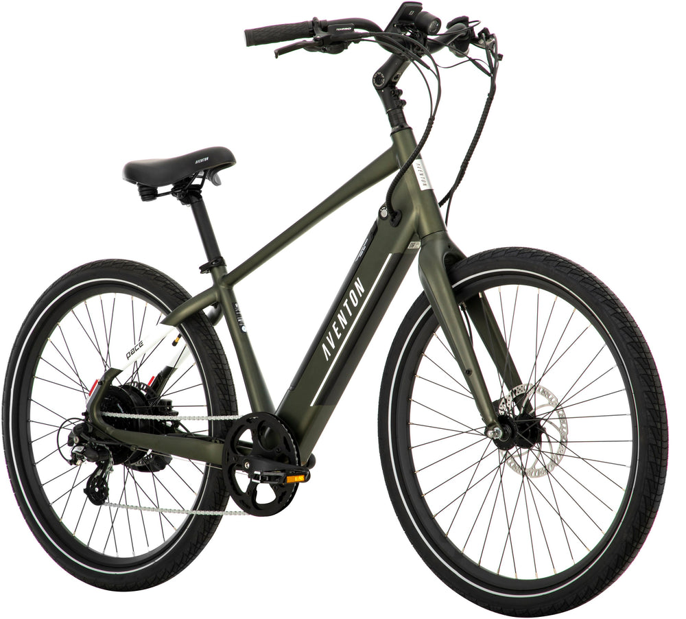 Aventon - Pace 500.3 Step-Over Ebike w/ up to 60 mile Max Operating Range and 28 MPH Max Speed - Large - Camoflauge_1