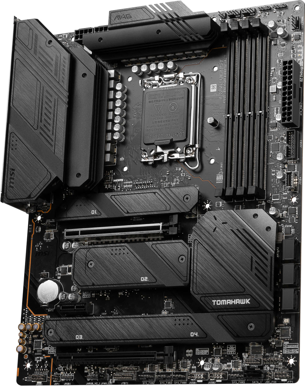 MSI - MAG Z790 TOMAHAWK WIFI (Socket 1700) USB 3.2 Intel Motherboard - Black_1