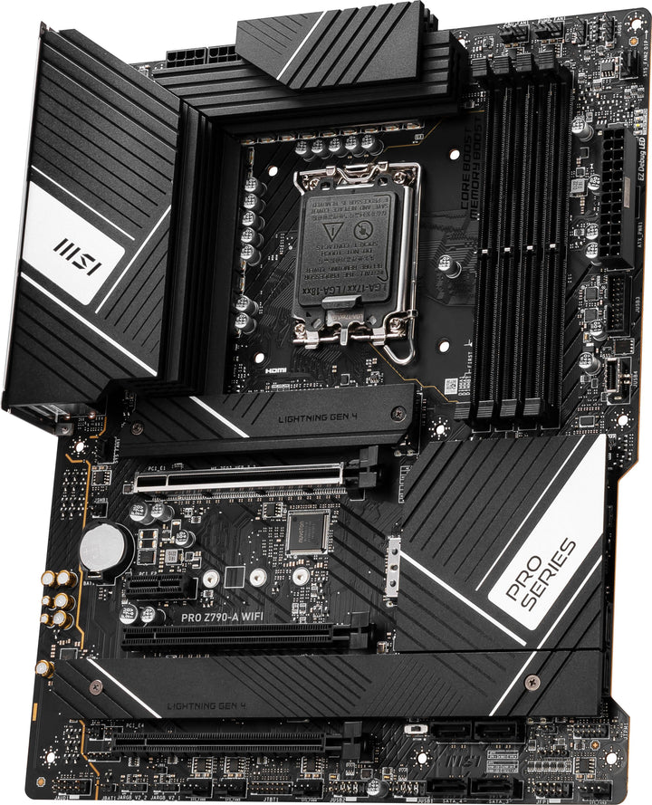 MSI - Pro Z790-A WIFI  (Socket 1700) USB 3.2 Intel Motherboard - Black_3