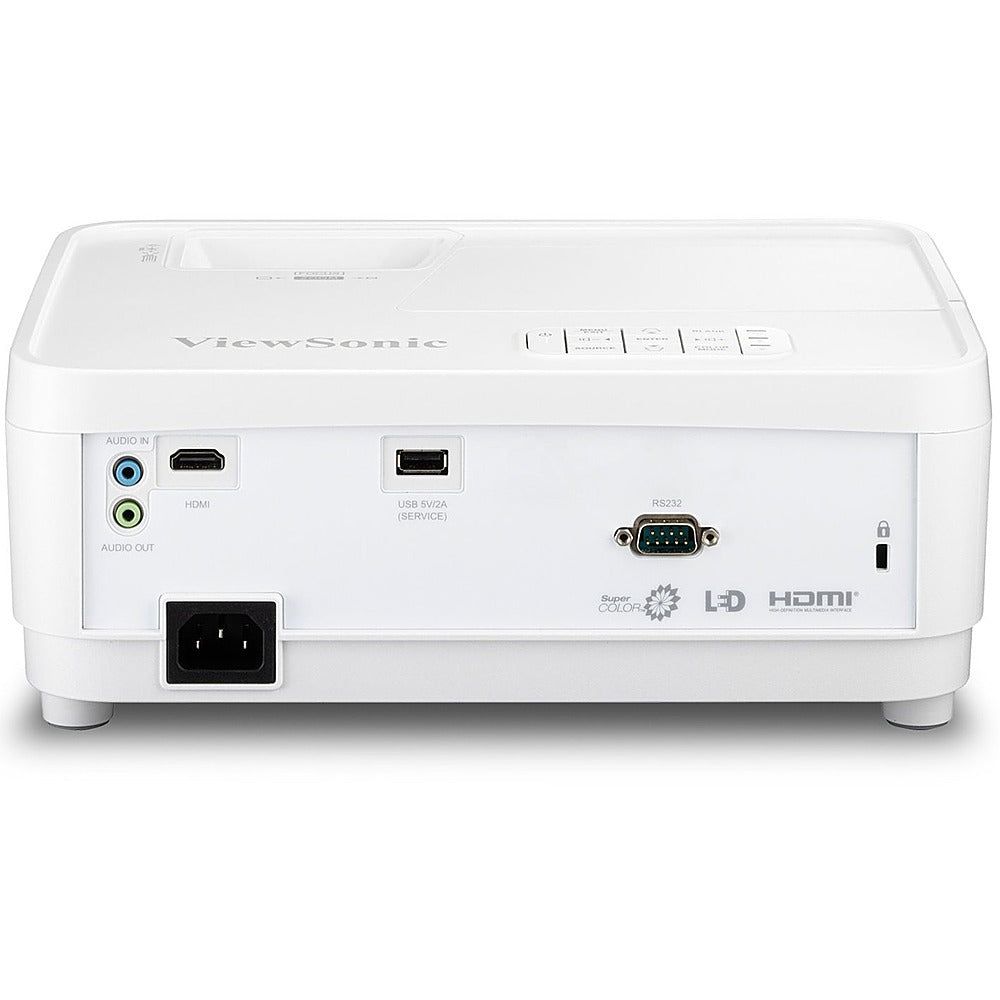 ViewSonic - LS510WH-2 3000 ANSI Lumens WXGA LED Business/Education Projector - White_10
