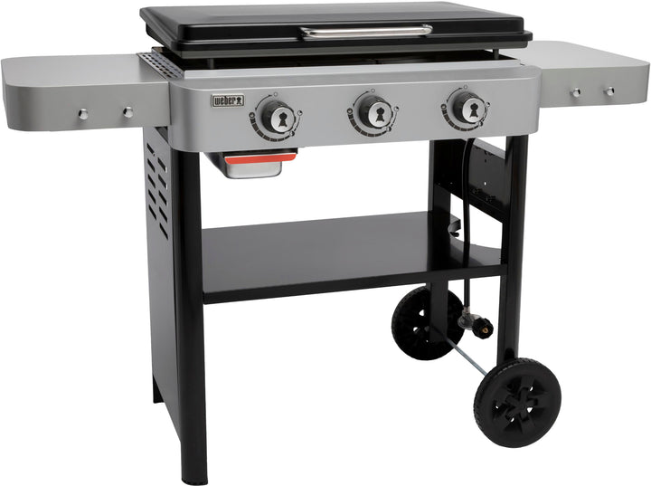 Weber - 28" Outdoor Gas Griddle - Black_15