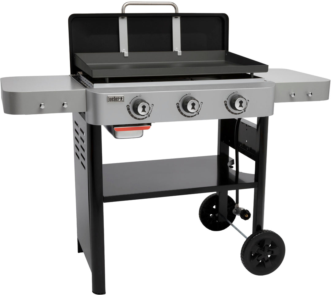 Weber - 28" Outdoor Gas Griddle - Black_16