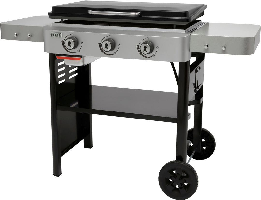 Weber - 28" Outdoor Gas Griddle - Black_14