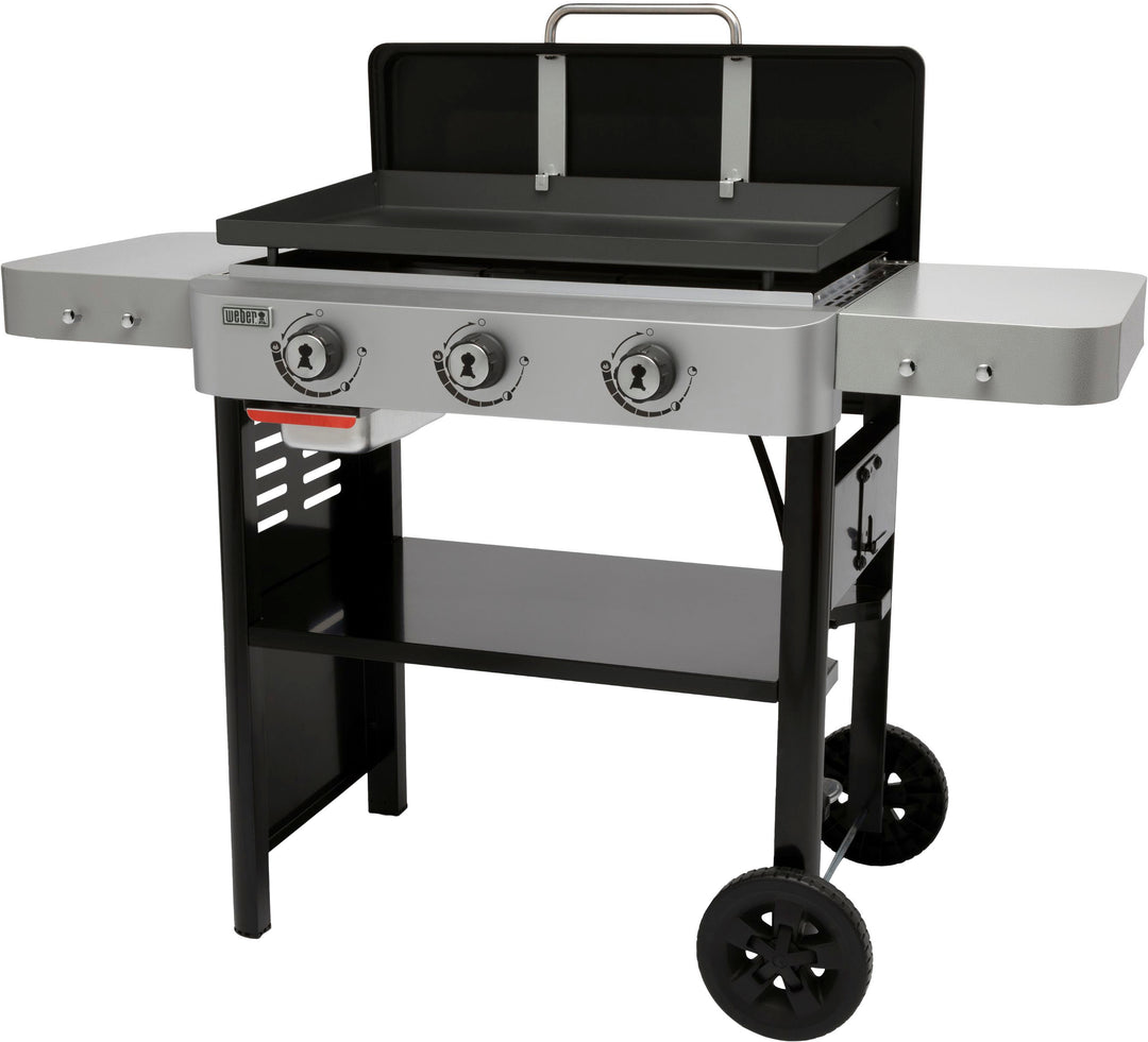 Weber - 28" Outdoor Gas Griddle - Black_13