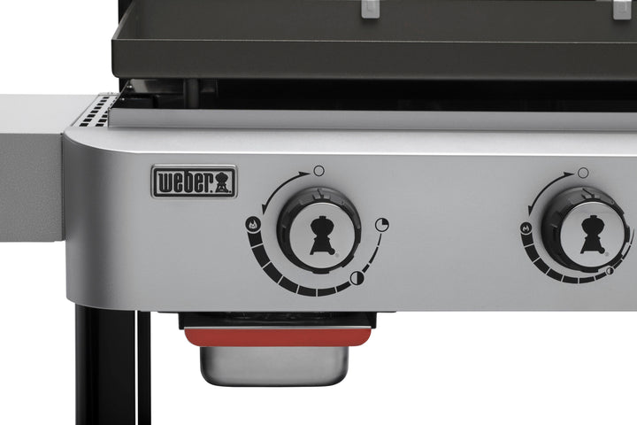 Weber - 28" Outdoor Gas Griddle - Black_8