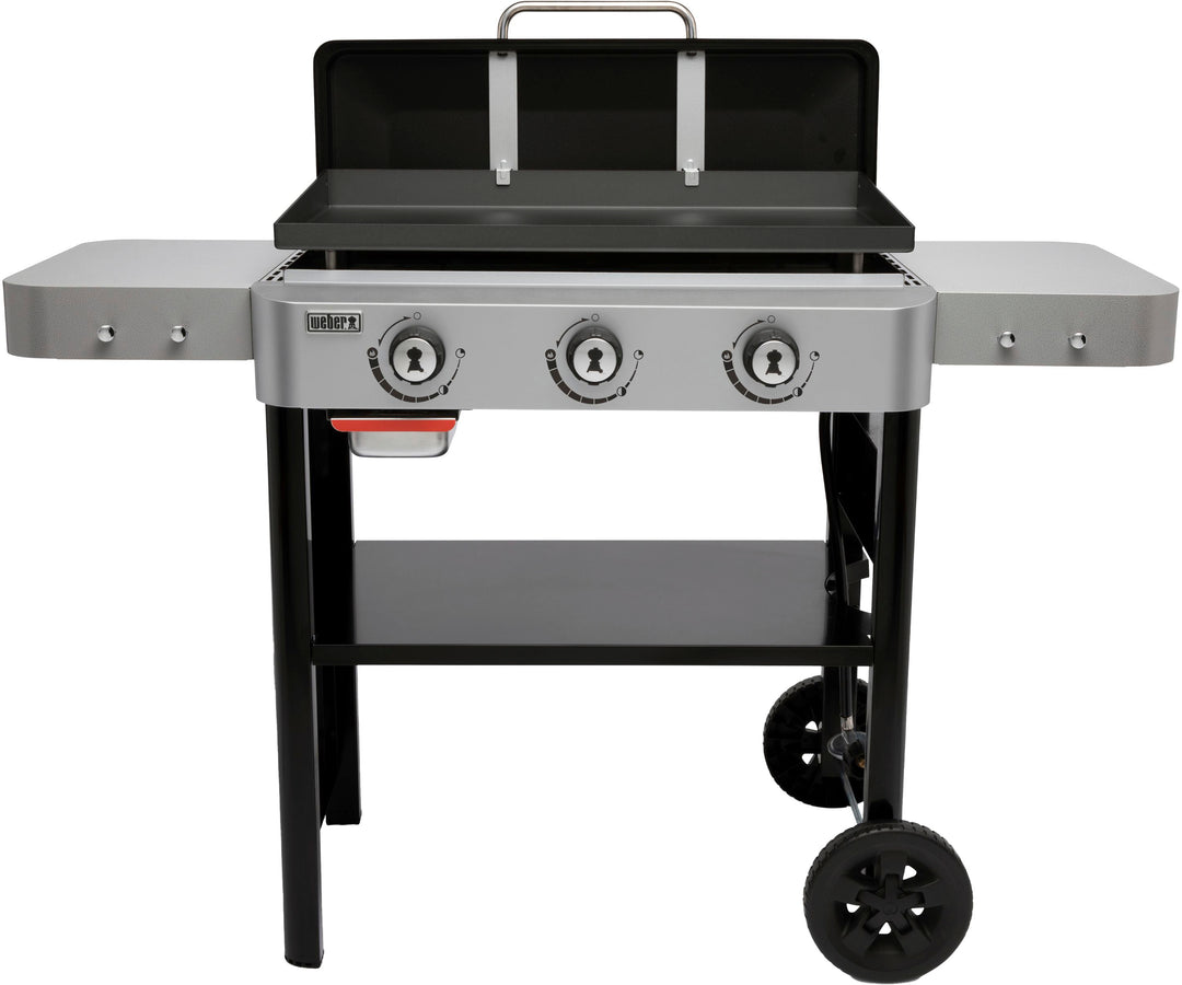 Weber - 28" Outdoor Gas Griddle - Black_1