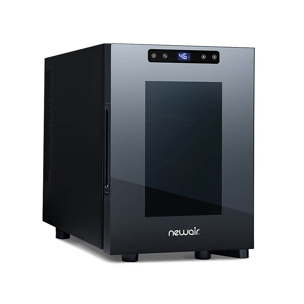 NewAir - Shadow T-Series 6-Bottle Wine Cooler with Triple-Layer Tempered Glass Door and Ultra-Quiet Thermoelectic Cooling_7