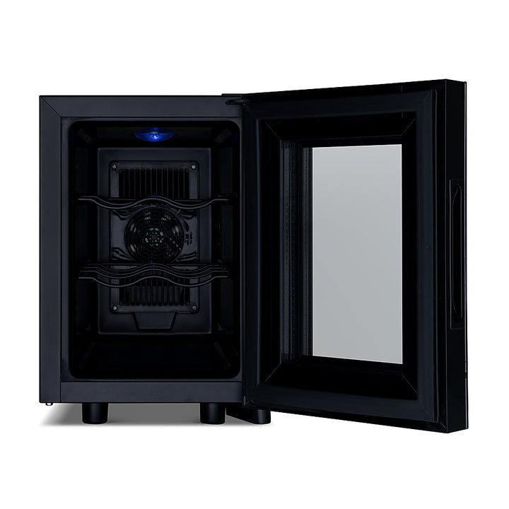 NewAir - Shadow T-Series 6-Bottle Wine Cooler with Triple-Layer Tempered Glass Door and Ultra-Quiet Thermoelectic Cooling_5