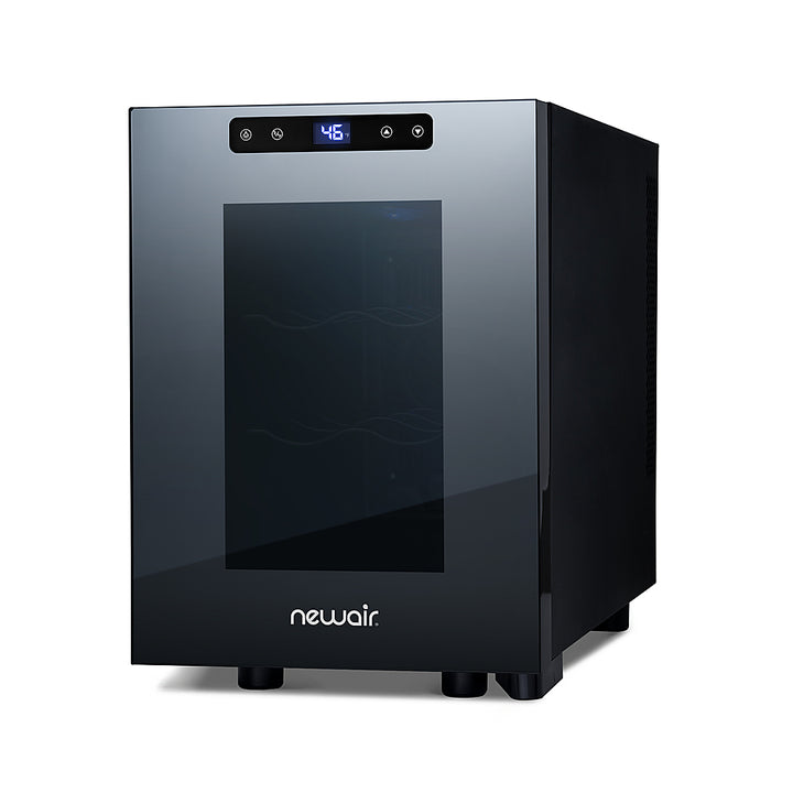 NewAir - Shadow T-Series 6-Bottle Wine Cooler with Triple-Layer Tempered Glass Door and Ultra-Quiet Thermoelectic Cooling_3