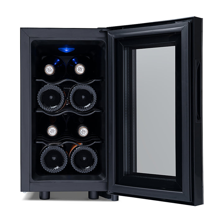 NewAir - Shadow T-Series 8-Bottle Wine Cooler with Triple-Layer Tempered Glass Door and Ultra-Quiet Thermoelectic Cooling_6