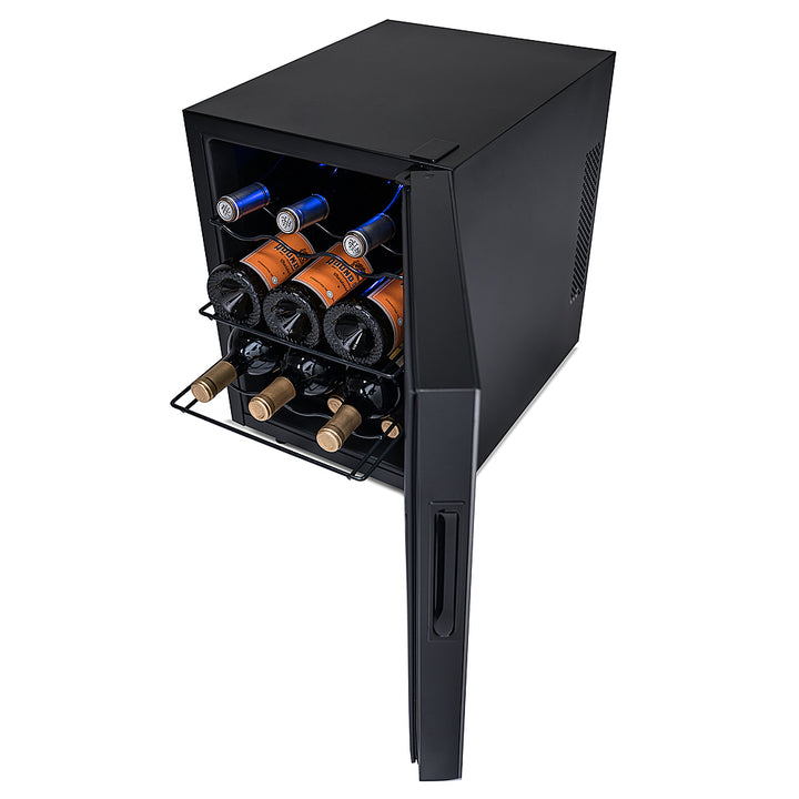 NewAir - Shadow T-Series 12-Bottle Wine Cooler with Triple-Layer Tempered Glass Door and Ultra-Quiet Thermoelectic Cooling_10