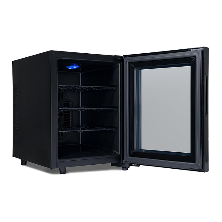 NewAir - Shadow T-Series 12-Bottle Wine Cooler with Triple-Layer Tempered Glass Door and Ultra-Quiet Thermoelectic Cooling_9