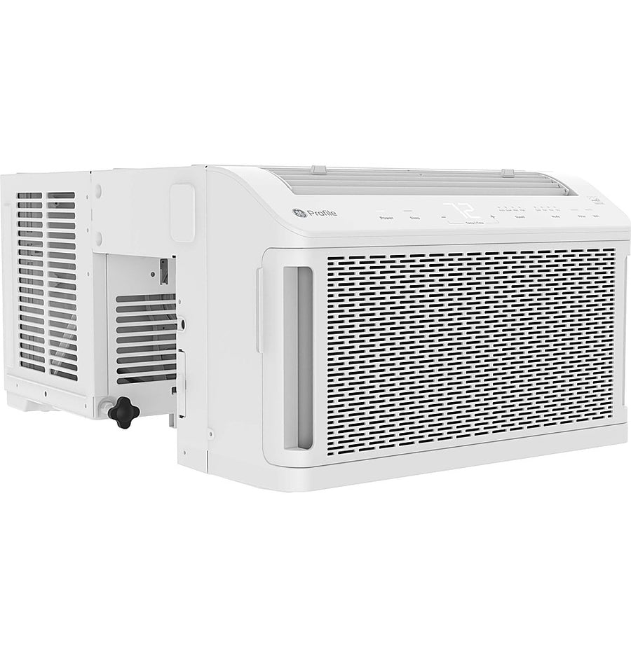 GE Profile - 550 Sq Ft 12,200 BTU Smart Ultra Quiet Air Conditioner - White_0
