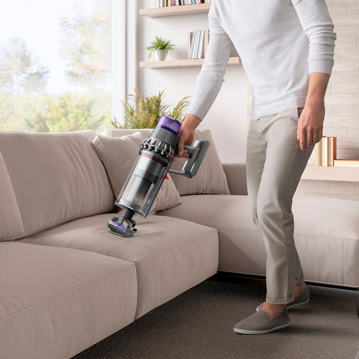 Dyson - Outsize Cordless Vacuum - Nickel/Red_9
