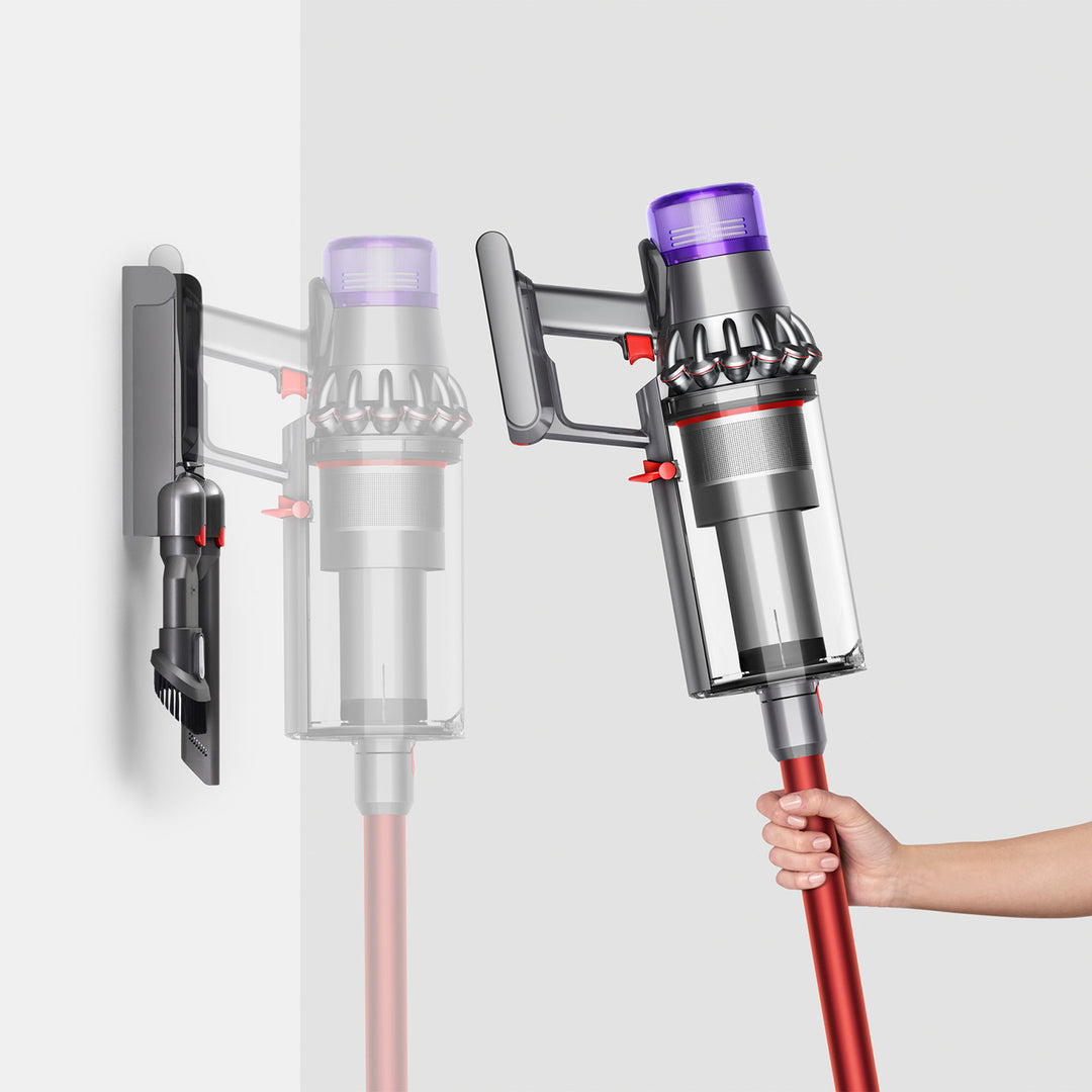 Dyson - Outsize Cordless Vacuum - Nickel/Red_4