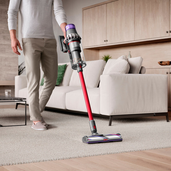 Dyson - Outsize Cordless Vacuum - Nickel/Red_2