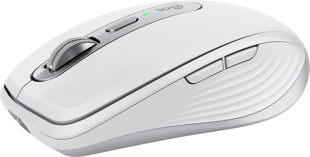 Logitech - MX Anywhere 3S Wireless Bluetooth Fast Scrolling Mouse with Programmable Buttons - Pale Gray_0