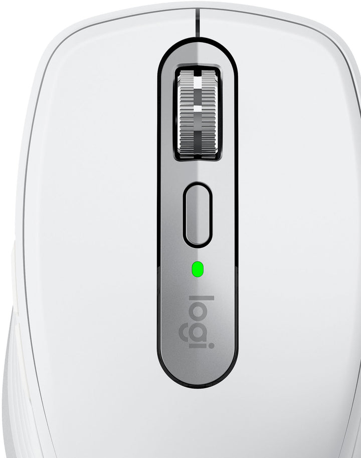 Logitech - MX Anywhere 3S Wireless Bluetooth Fast Scrolling Mouse with Programmable Buttons - Pale Gray_1