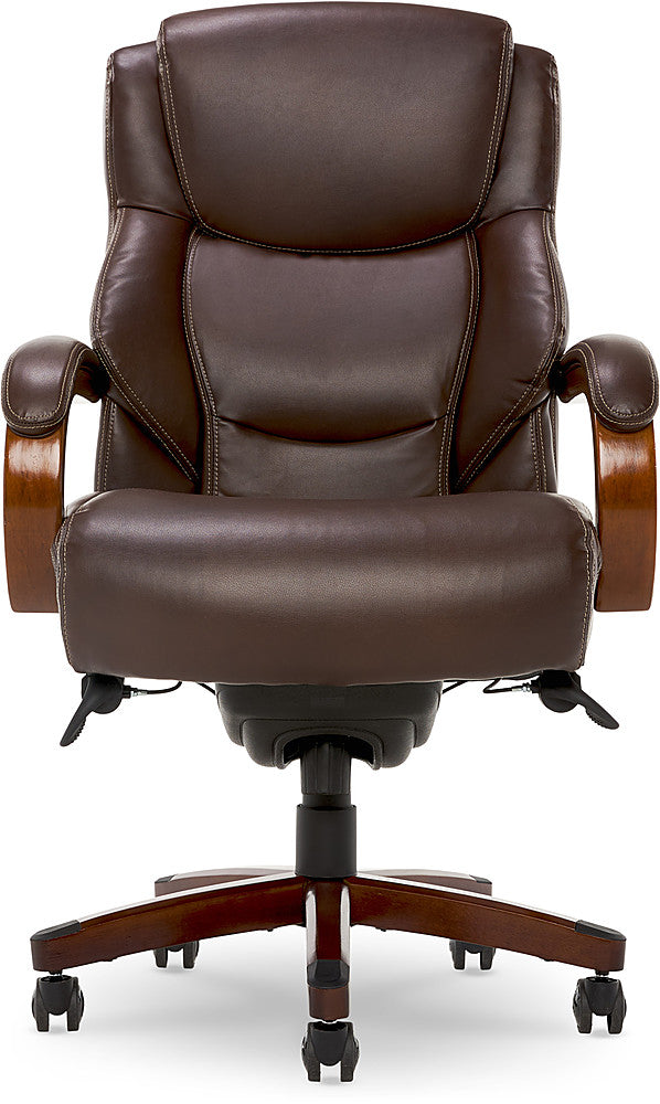 La-Z-Boy - Delano Big & Tall Bonded Leather Executive Chair - Chestnut Brown_6