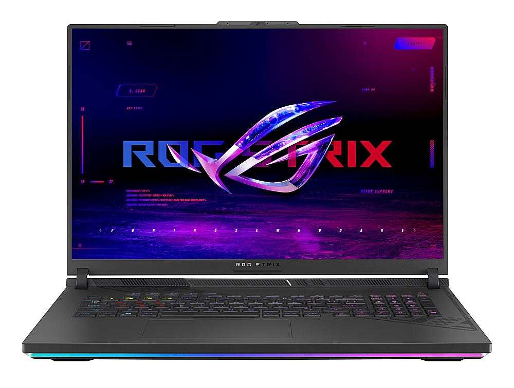 ASUS - ROG Strix 18" 240Hz Gaming Laptop QHD - Intel 13th Gen Core i9 with 16GB Memory - NVIDIA GeForce RTX 4070 - 1TB SSD - Eclipse Gray_0