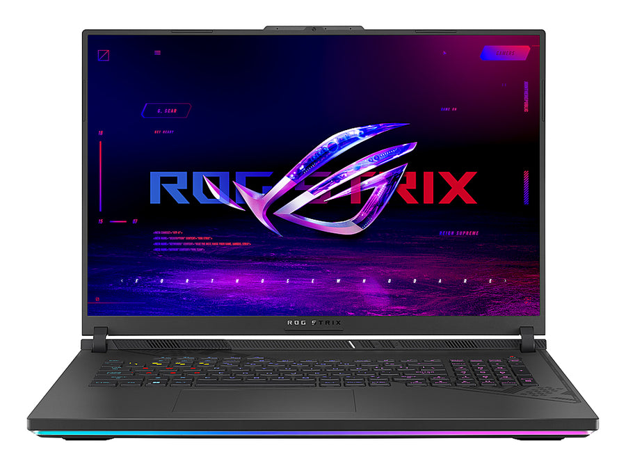 ASUS - ROG Strix 18" 240Hz Gaming Laptop QHD - Intel 13th Gen Core i9 with 16GB Memory - NVIDIA GeForce RTX 4070 - 1TB SSD - Eclipse Gray_0