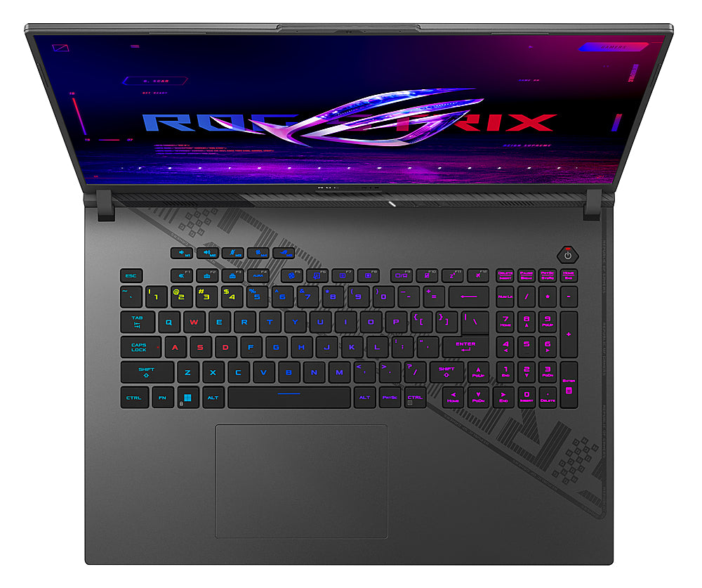 ASUS - ROG Strix 18" 240Hz Gaming Laptop QHD - Intel 13th Gen Core i9 with 16GB Memory - NVIDIA GeForce RTX 4070 - 1TB SSD - Eclipse Gray_6
