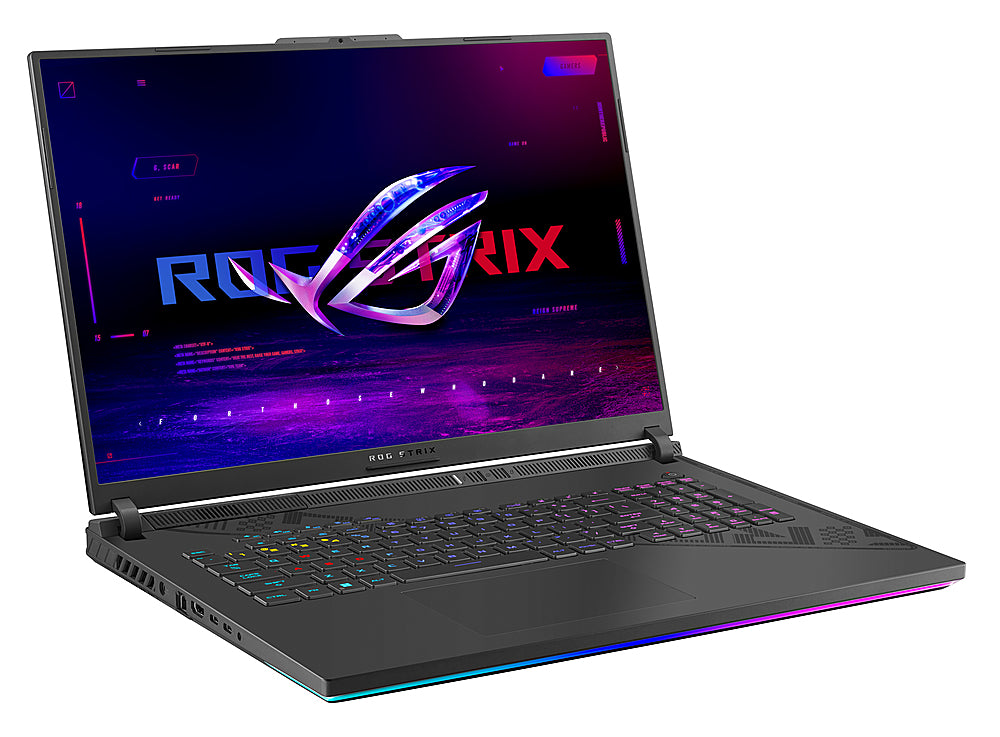 ASUS - ROG Strix 18" 240Hz Gaming Laptop QHD - Intel 13th Gen Core i9 with 16GB Memory - NVIDIA GeForce RTX 4070 - 1TB SSD - Eclipse Gray_2