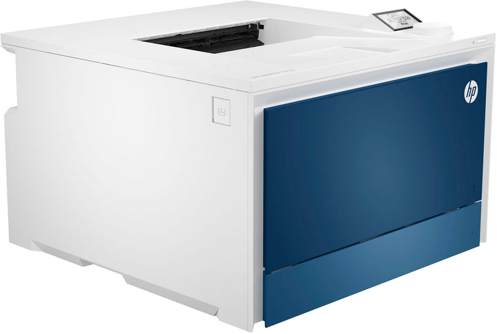 HP - LaserJet Pro 4201dw Wireless Color Laser Printer - White/Blue_2
