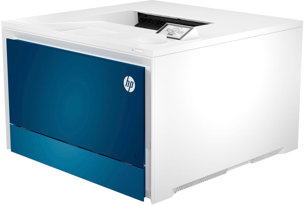 HP - LaserJet Pro 4201dn Color Laser Printer - White/Blue_1