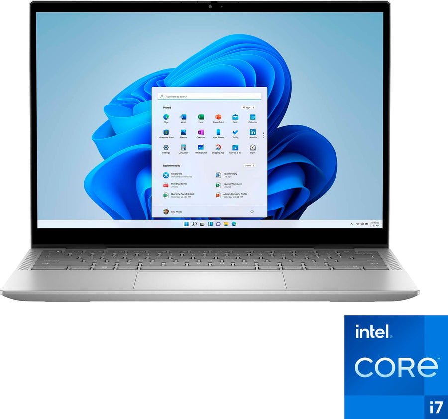 Dell - Inspiron 14.0" 2-in-1 Touch Laptop - 13th Gen Intel Core i7 - 16GB Memory - 1TB SSD - Platinum Silver_0