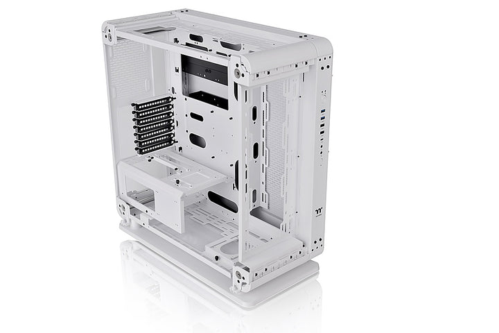 Thermaltake - Core P6 TG Edition ATX Mid-Tower Case - White_2