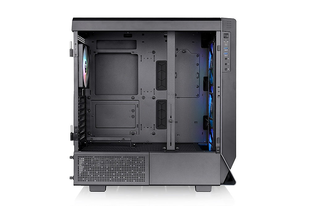 Thermaltake - Ceres 500 TG ARGB ATX Mid-Tower Case - Black_8