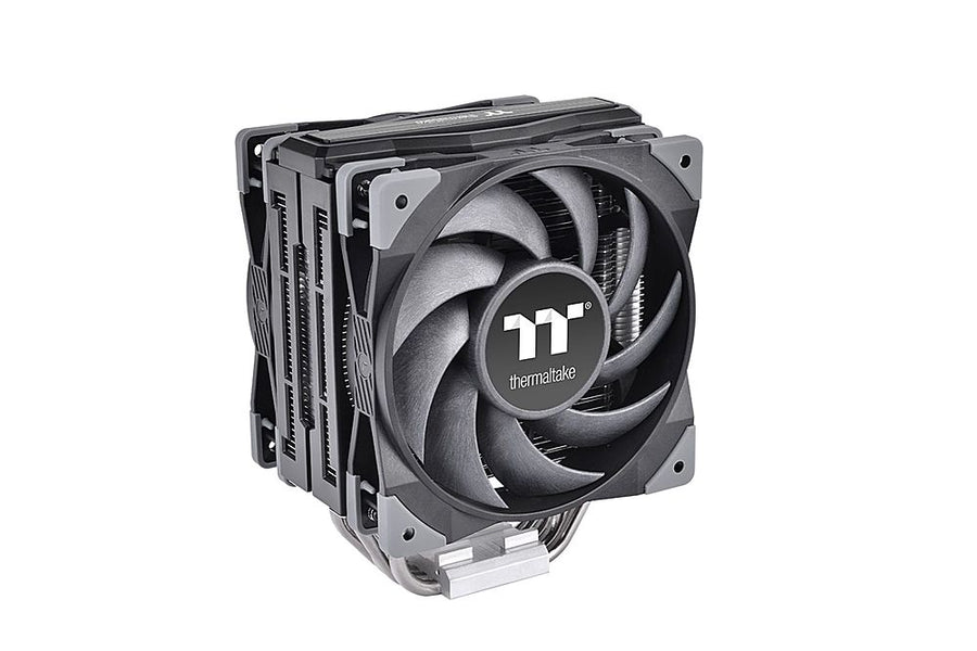 Thermaltake - TOUGHAIR 510 120MM CPU Cooling Fan with Dual Fans - Black_0