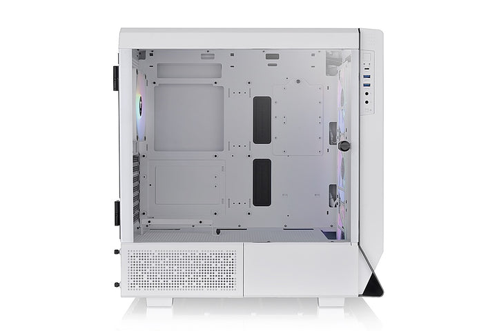 Thermaltake - Ceres 500 TG ARGB ATX Mid-Tower Case - White_8