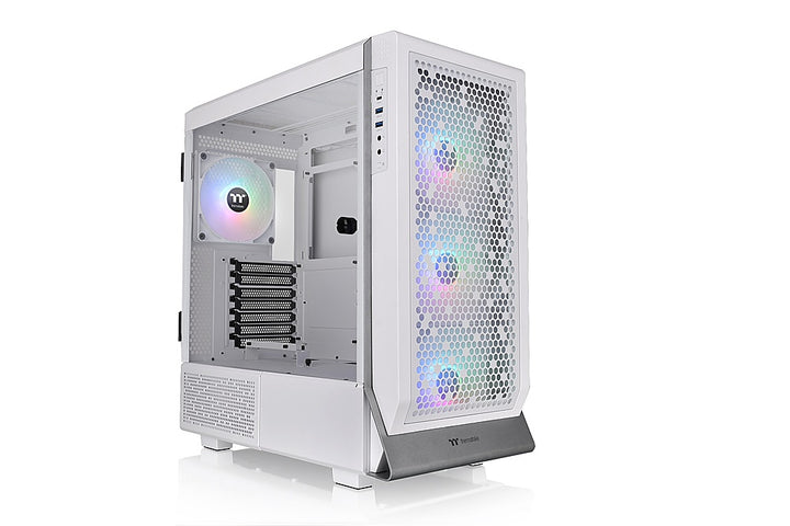 Thermaltake - Ceres 500 TG ARGB ATX Mid-Tower Case - White_6