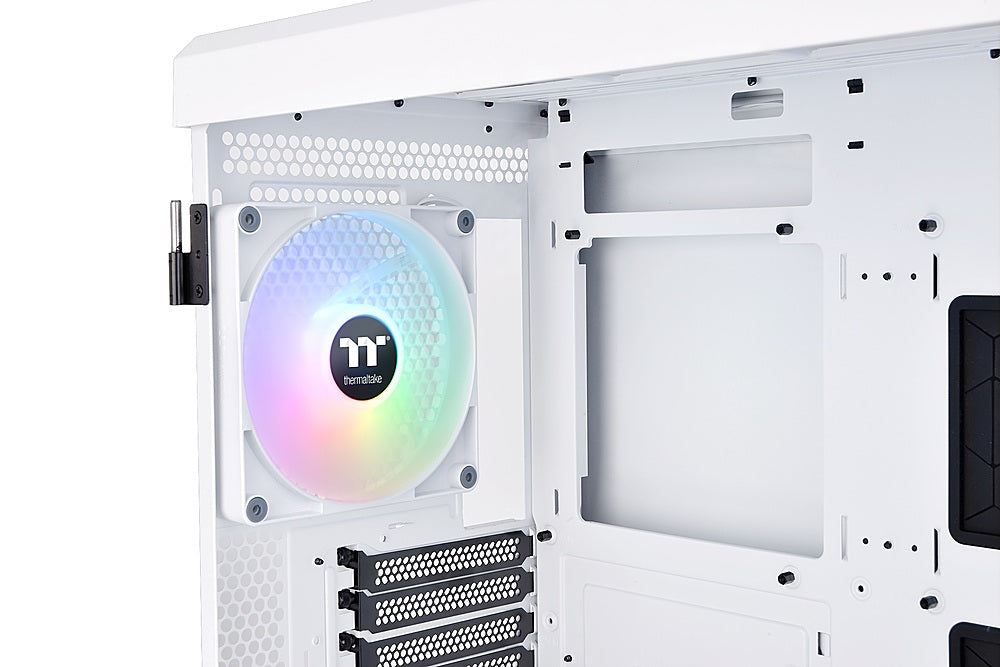 Thermaltake - Ceres 500 TG ARGB ATX Mid-Tower Case - White_1