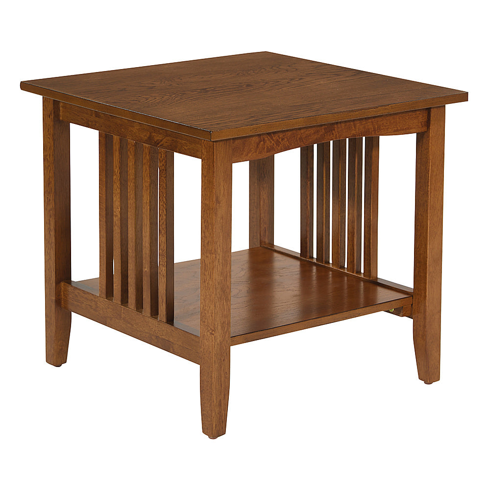 OSP Home Furnishings - Sierra Mission End Table - Ash Finish_1