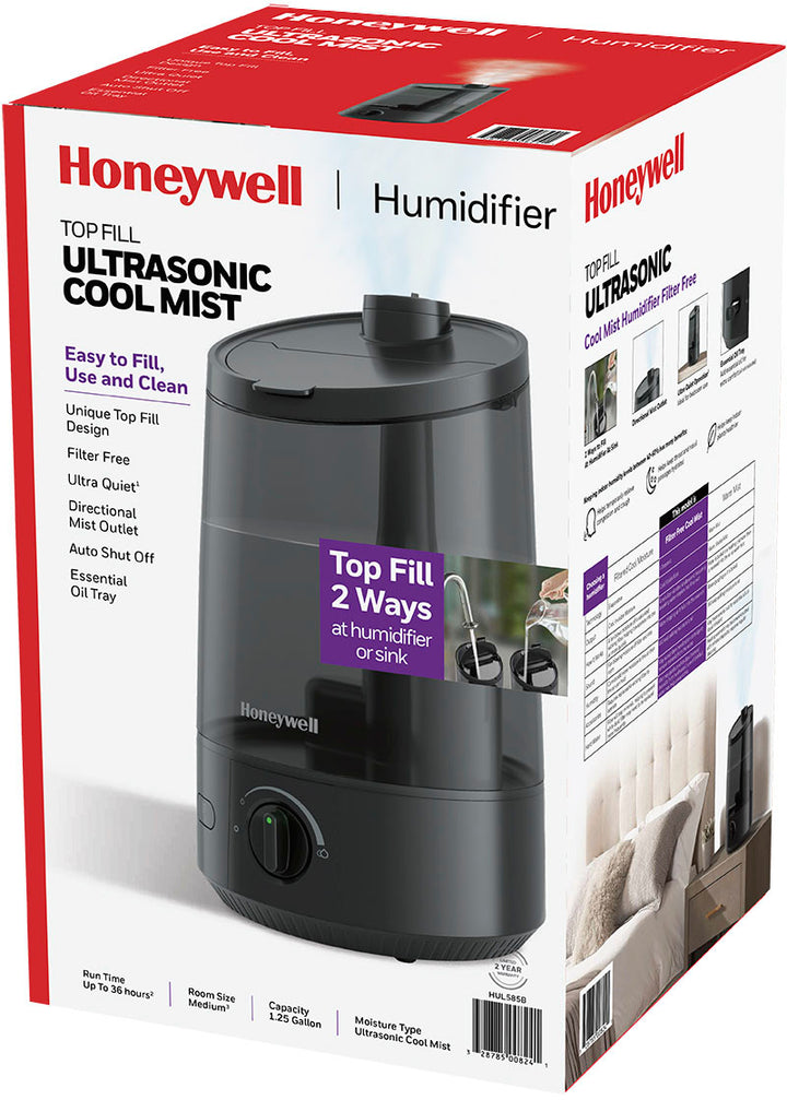 Honeywell Top Fill Ultrasonic Cool Mist Humidifier - Black_3