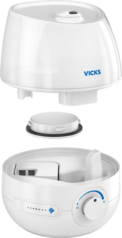 Honeywell - Vicks Mini Filter Free Cool Mist Humidifier - White_5