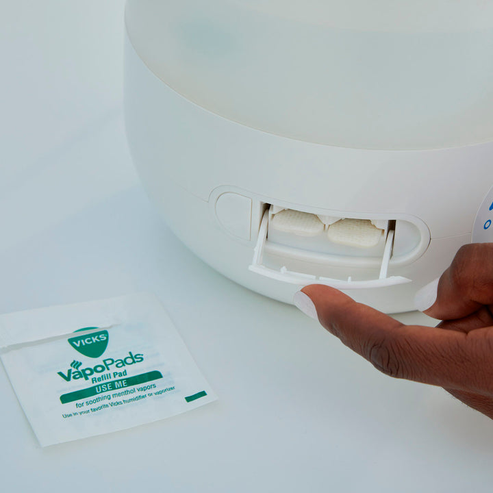 Honeywell - Vicks Mini Filter Free Cool Mist Humidifier - White_2