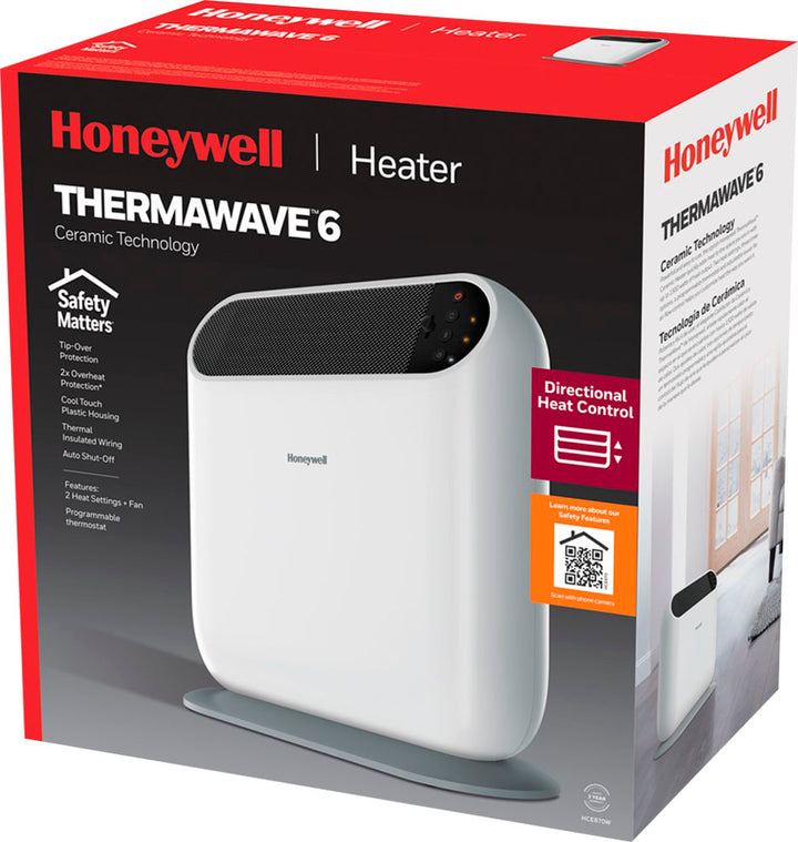 Honeywell ThermaWave 6 Ceramic Heater - Black_3