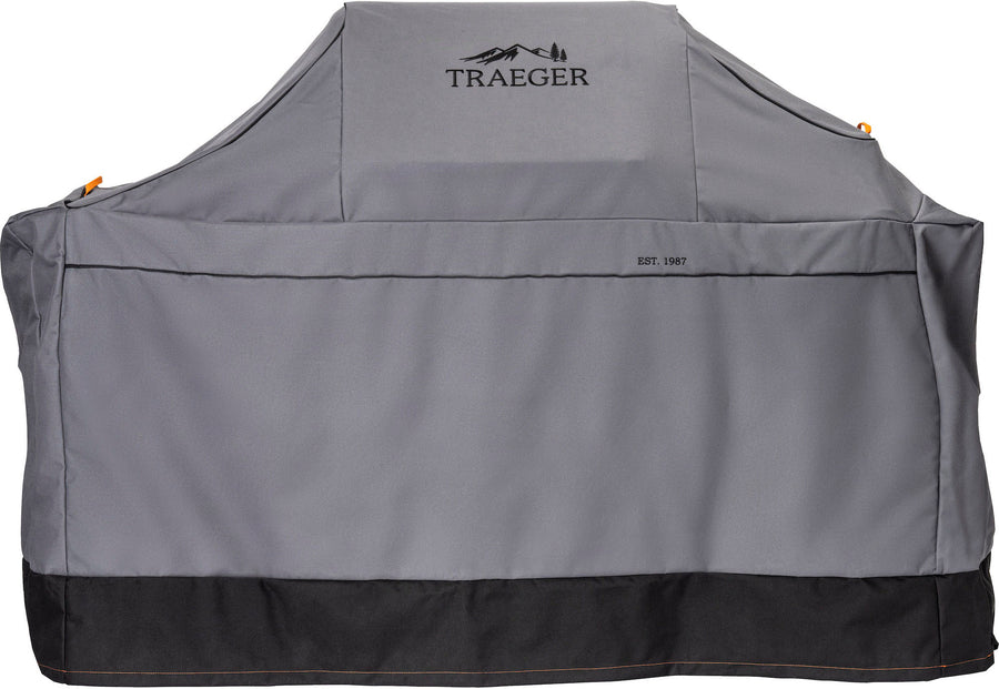 Traeger Grills - Full Length Grill Cover - Ironwood - Gray_0