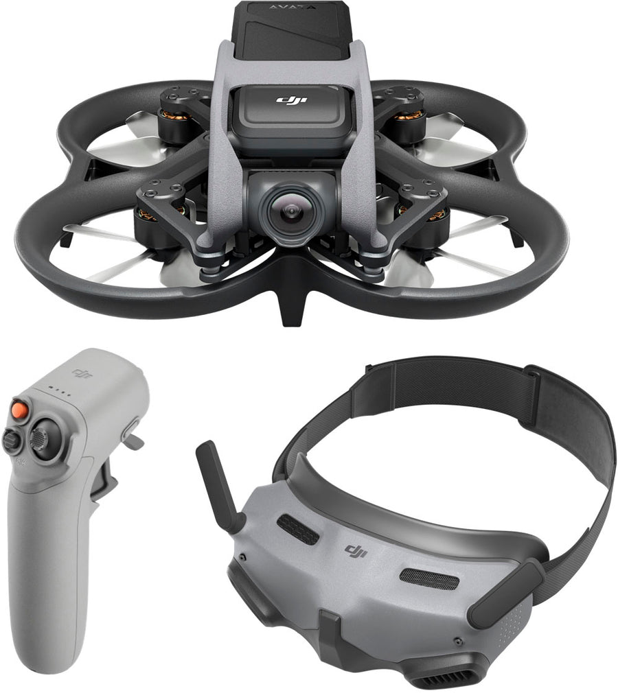 DJI - Avata Pro-View Combo Drone with Motion Controller (Goggles 2 and RC Motion 2) - Gray_0