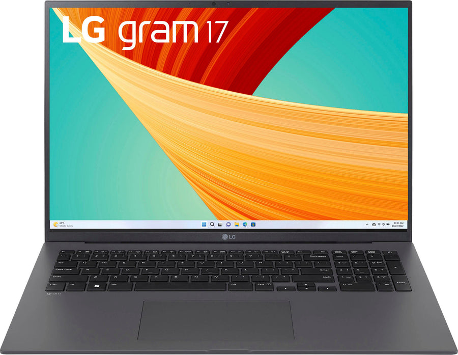 LG - gram 17” Laptop - Intel Evo Platform 13th Gen Intel Core i7 with 32GB RAM - 2TB NVMe SSD - Charcoal Gray_0