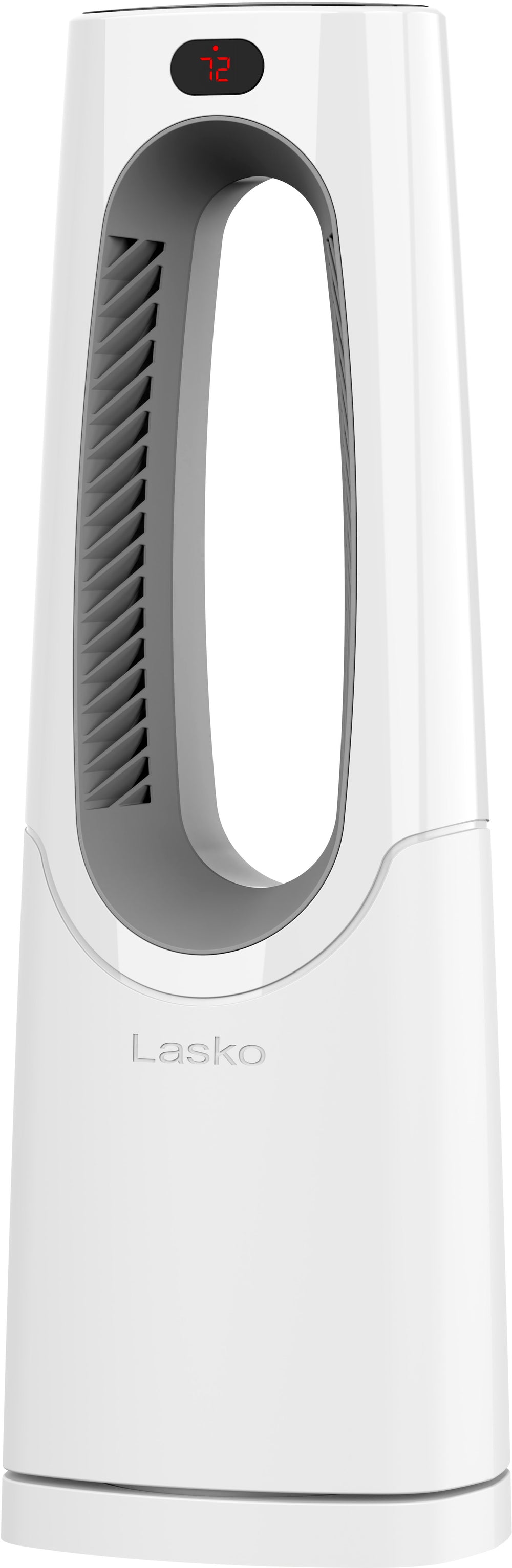 Lasko - 1500-Watt Bladeless Ceramic Tower Space Heater with Timer and Remote Control - White_1