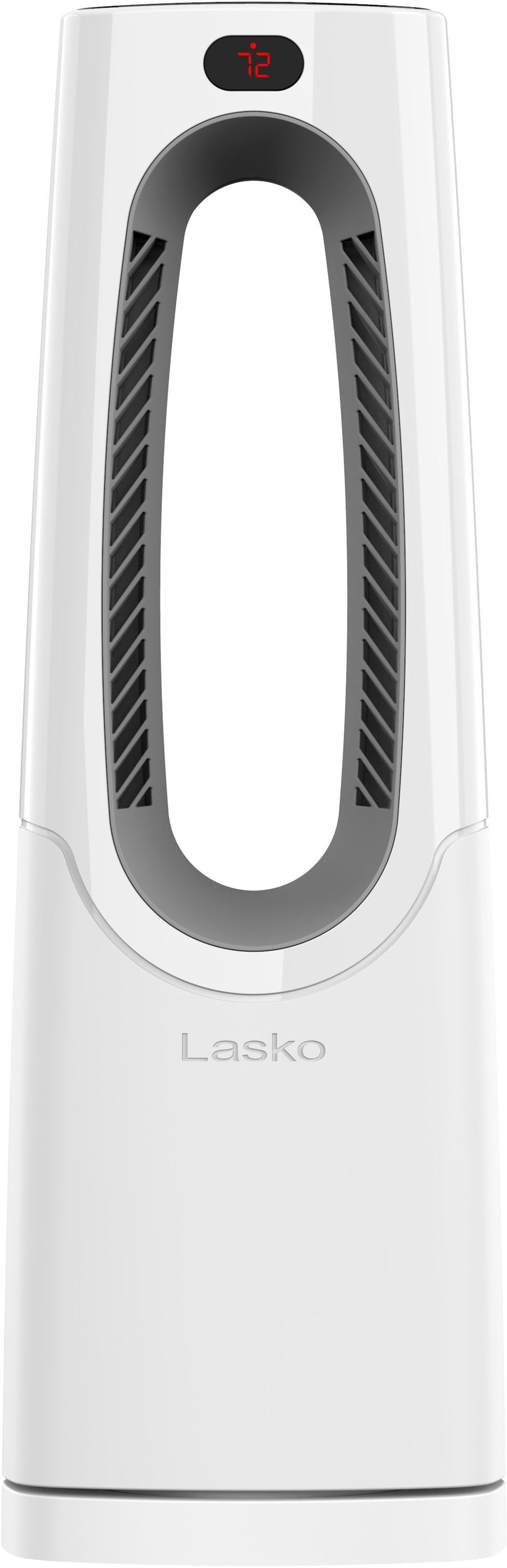 Lasko - 1500-Watt Bladeless Ceramic Tower Space Heater with Timer and Remote Control - White_0