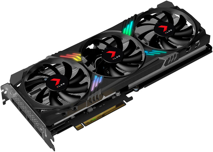 PNY - NVIDIA GeForce RTX 4070 12GB GDDR6X PCI Express 4.0 Graphics Card with Triple Fan and DLSS 3 - Black_9