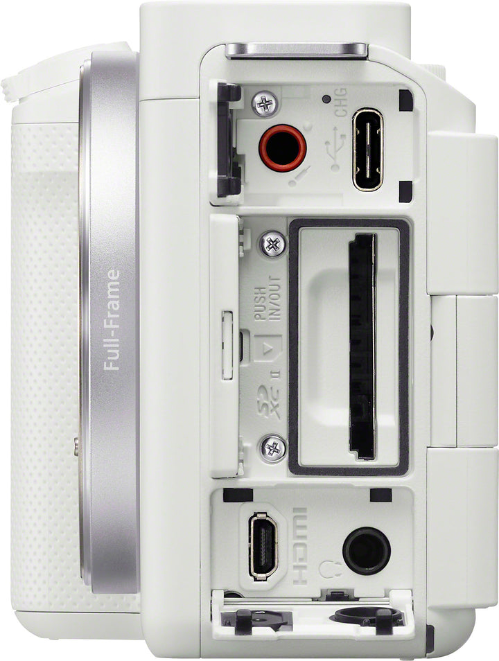 Sony - Alpha ZV-E1 Full-frame Vlog Mirrorless Lens Camera (Body Only) - White_6