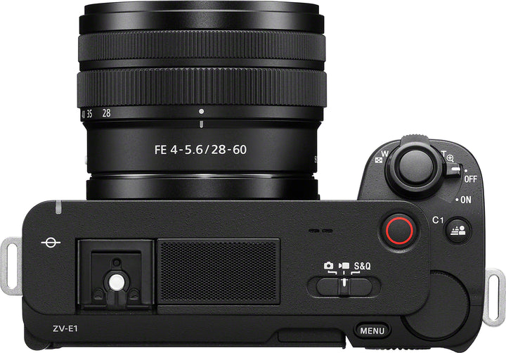 Sony - Alpha ZV-E1 Full-frame Vlog Mirrorless Lens Camera Kit with 28-60mm Lens - Black_4